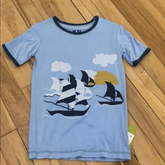 Kickee Pants Other - Sailboat shorts set kickee pants